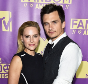 Rupert Friend and Aimee Mullins